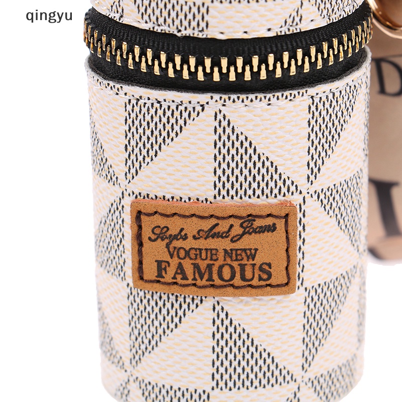 Móc Khóa Da Hình Xô Đựng Son Môi / Túi Xách Độc Đáo