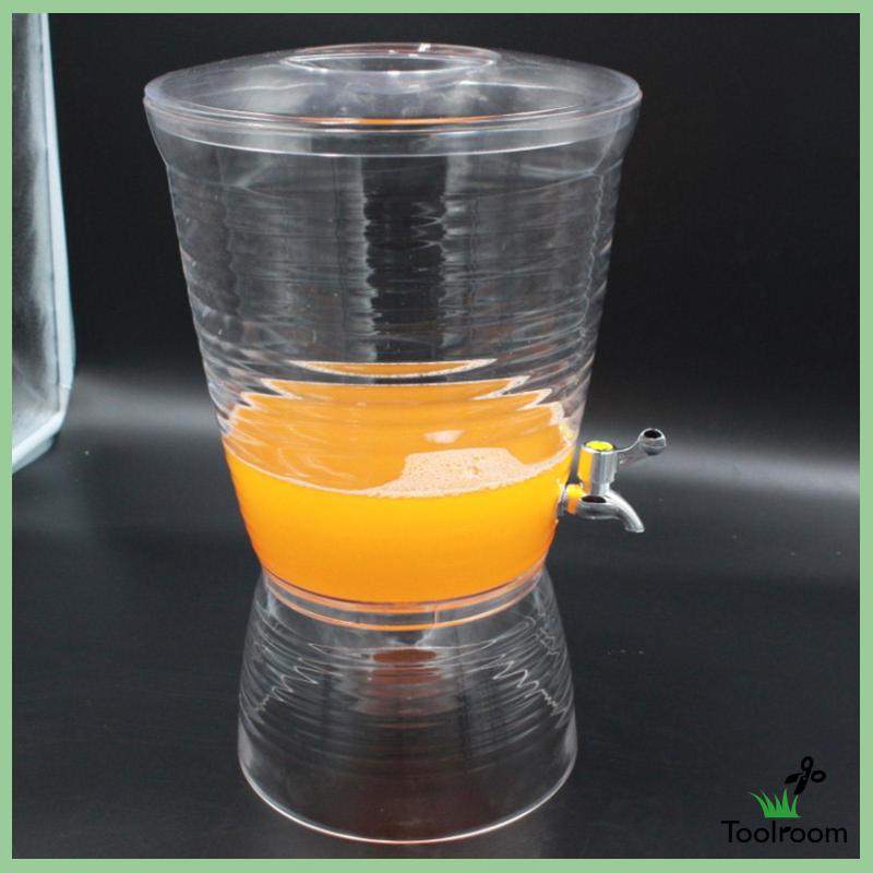 Bình Đựng Nước Bằng Thép Không Gỉ 10L Kèm Nắp Đậy Tiện Dụng