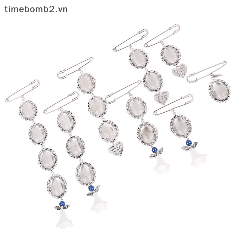 {Timebomb} Khung Ảnh Để Bàn Trang Trí Hình Bầu Dục DIY