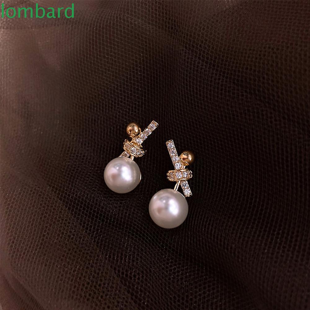 Bông Tai Mạ Bạc 925 Kiểu Dáng Ngọt Ngào Thanh Lịch Thời Trang Cho Nữ|Kim Làm Trang Sức Chuyên Dụng Chất Lượng