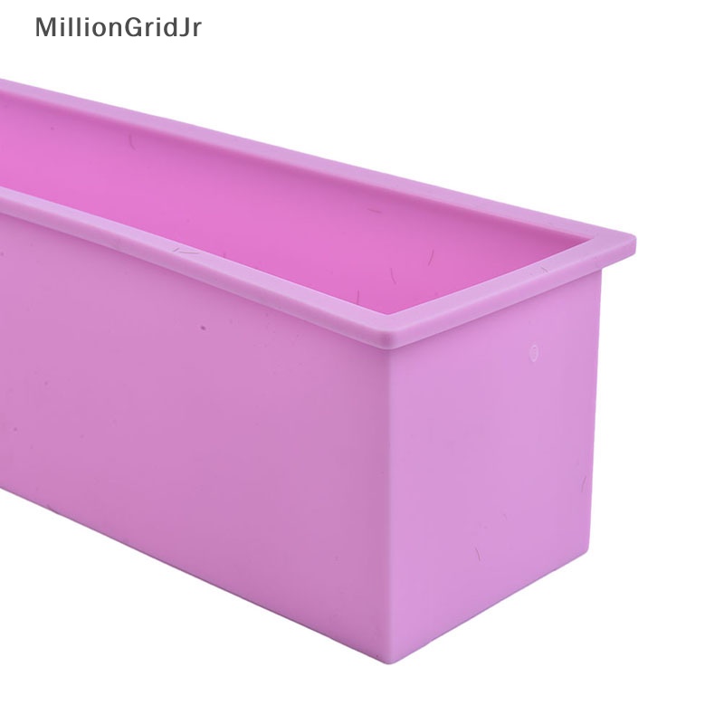 Khuôn Silicone Làm Xà Phòng 1200g Hình Chữ Nhật JR