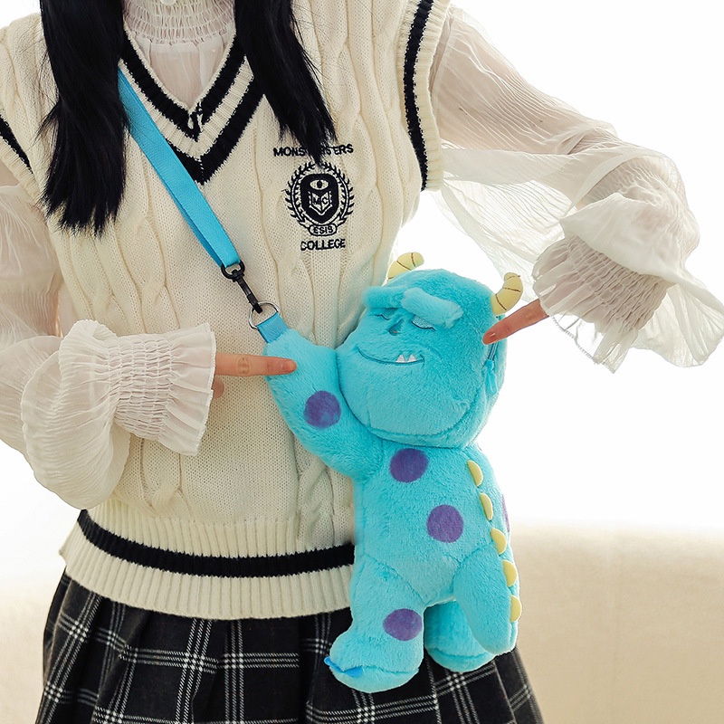 Ba Lô Túi Xách Hình Búp Bê Sullivan Nhồi Bông Đáng Yêu