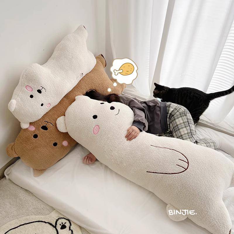 Gối Ôm Hình Gấu Hoạt Hình Cỡ Lớn Đáng Yêu