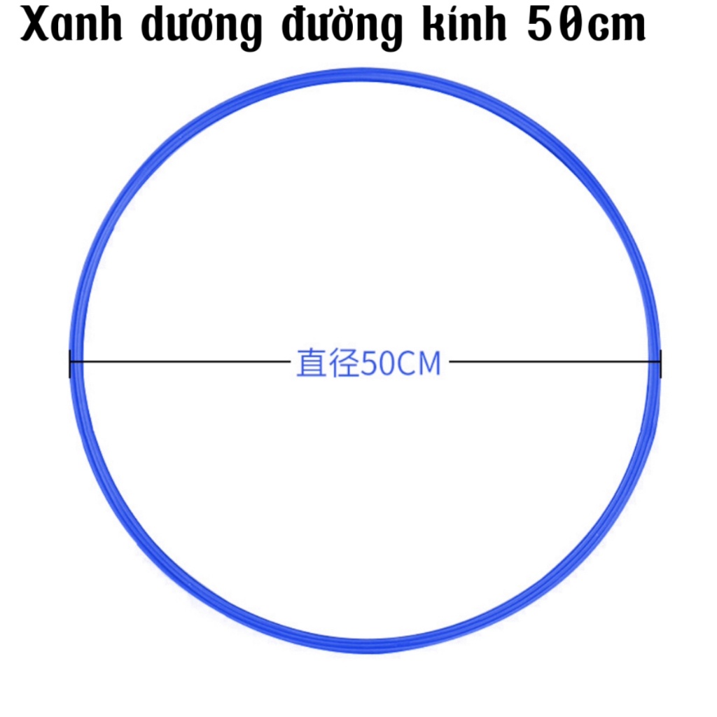 Vòng nhựa - vòng thể dục thể thao size 30-50 cm  - DUNGHANU