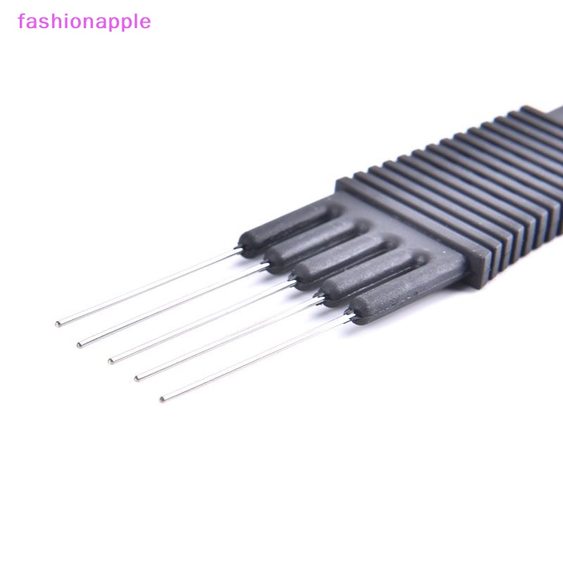 Lược Chải Tóc Răng Thưa Bằng Thép Hai Mặt Tiện Dụng Cho Nam