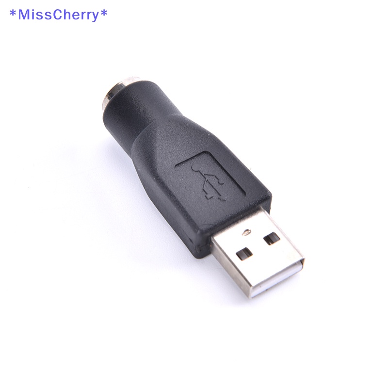 Đầu Nối Chuyển Đổi PS2 PS / 2 Female Sang USB Male Cho PC Laptop Mới