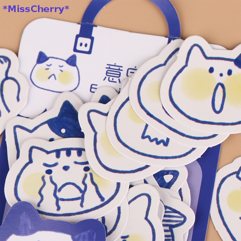 Set 40 Sticker Dán Trang Trí Nhật Ký Hình Động Vật Dễ Thương Mới