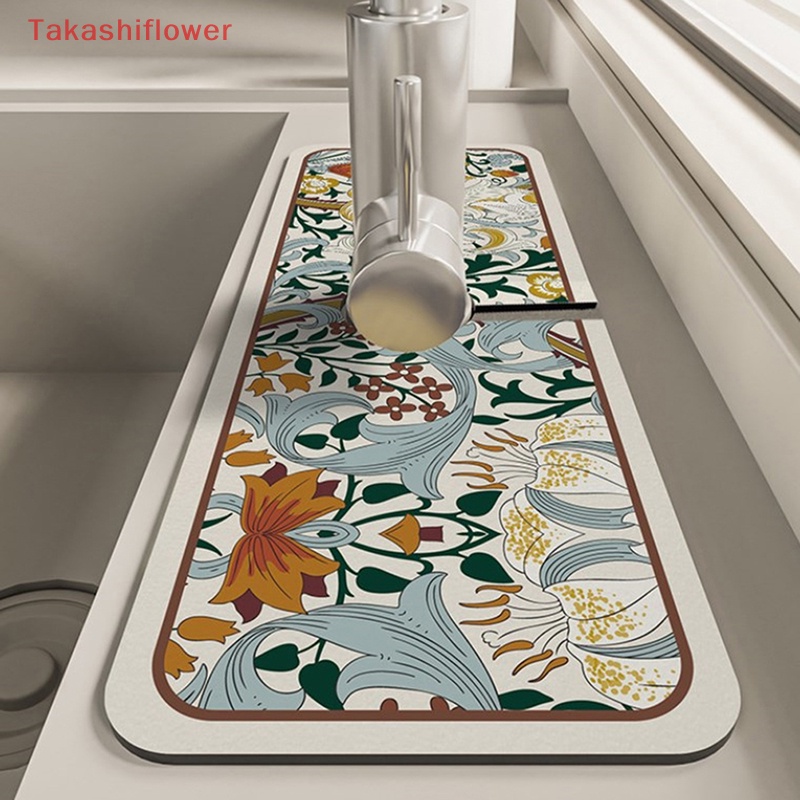 Miếng Lót Bồn Rửa Chén Thấm Hút Tốt Chống Trượt Tiện Lợi