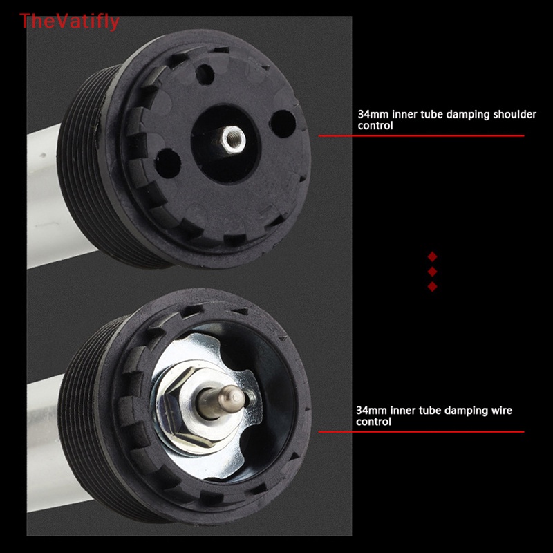 Phuộc Giảm Xóc 32 / 34mm Bằng Hợp Kim Thép Cho Xe Đạp Điều Khiển Từ Xa