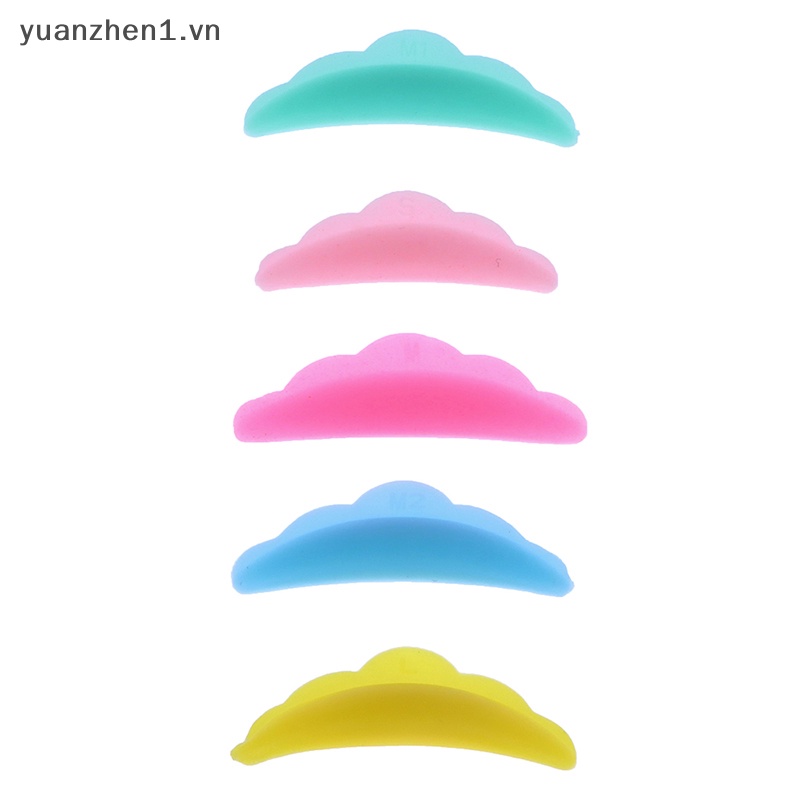 Set 6 Cặp Đệm Silicone Hỗ Trợ Nâng Lông Mi Tiện Dụng