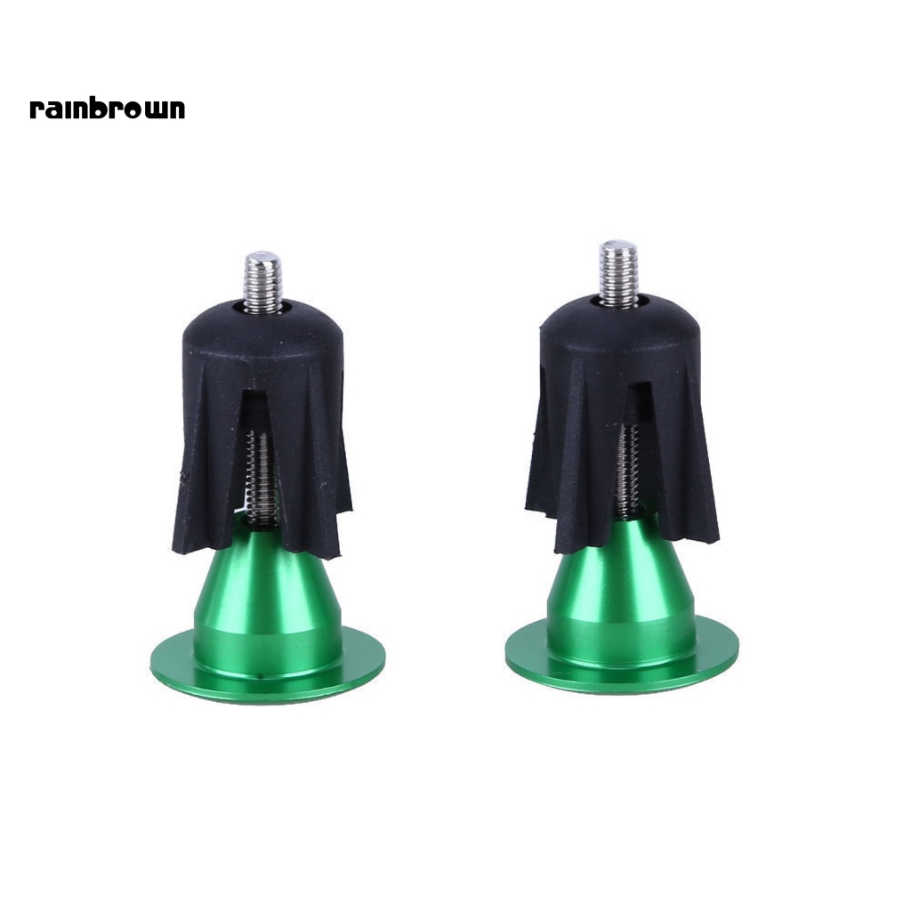 Bộ 2 Nút Chặn Tay Lái Xe Đạp Leo Núi Bằng Nhôm 17-22mm