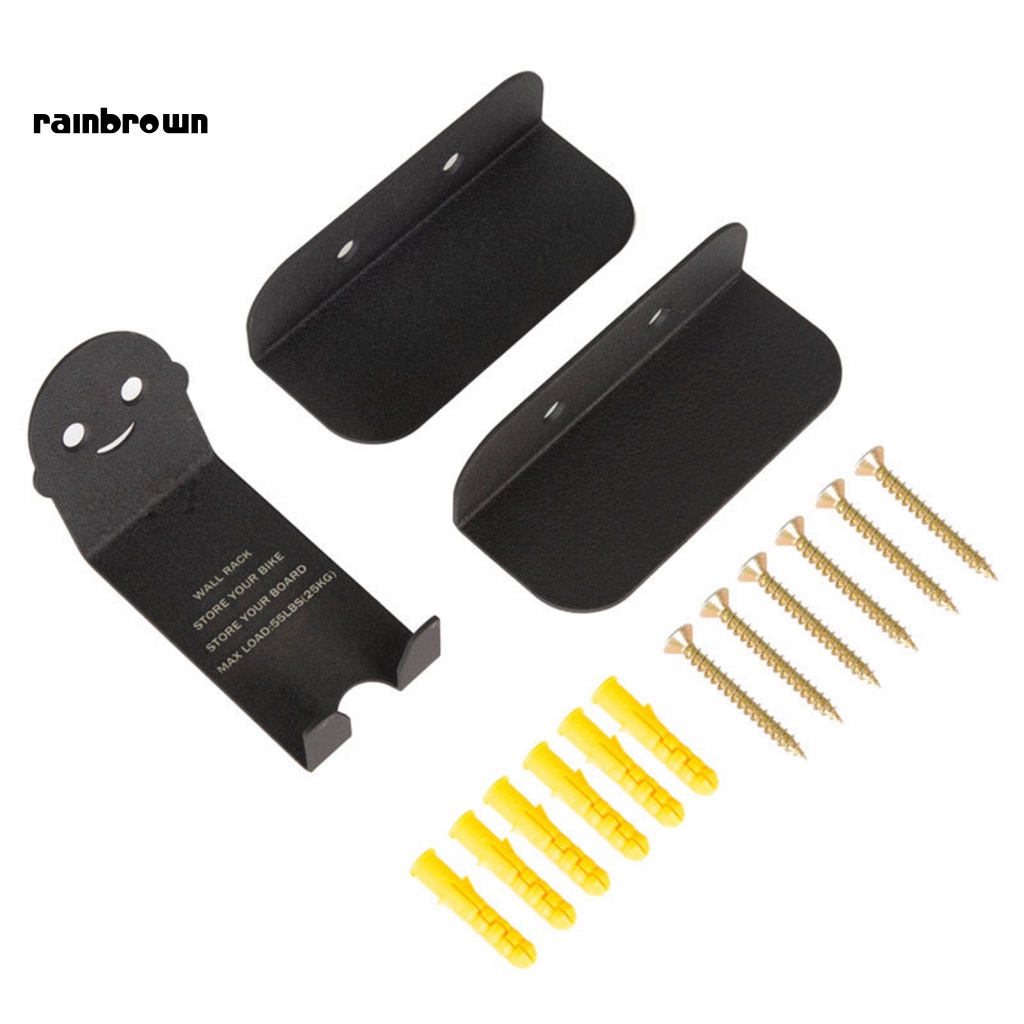 Bộ 3 Móc Treo Xe Đạp Gắn Tường