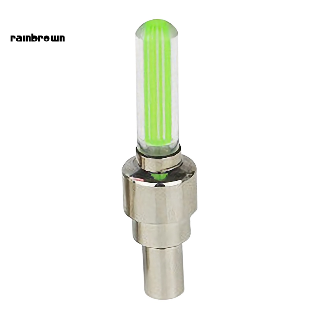 2 Van Bánh Xe Đạp Leo Núi Có Đèn LED Bằng Thép Không Gỉ