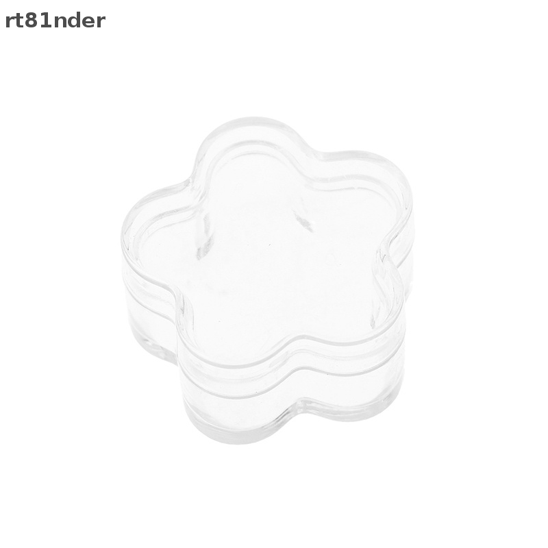 Rt Set 10 Lọ Nhựa Rỗng Trong Suốt Mini Đựng Kem / Mẫu Thử