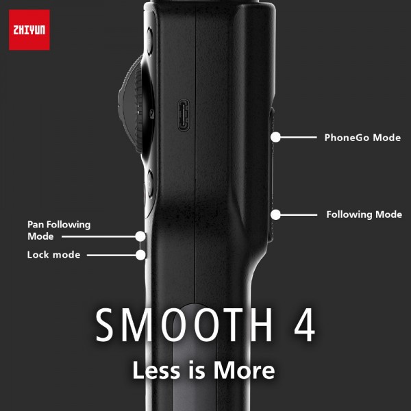 Gimbal cầm tay chống rung cho điện thoại Zhiyun Smooth 4 - Huco Việt Nam
