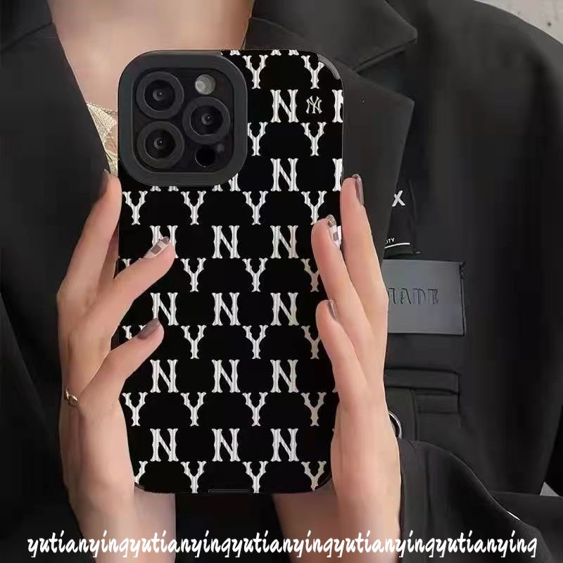 Ốp Điện Thoại Silicon Mềm In Logo New York Cho iPhone 7 8 Plus X XR 11 12 13 14 Pro MAX XS MAX 7Plus