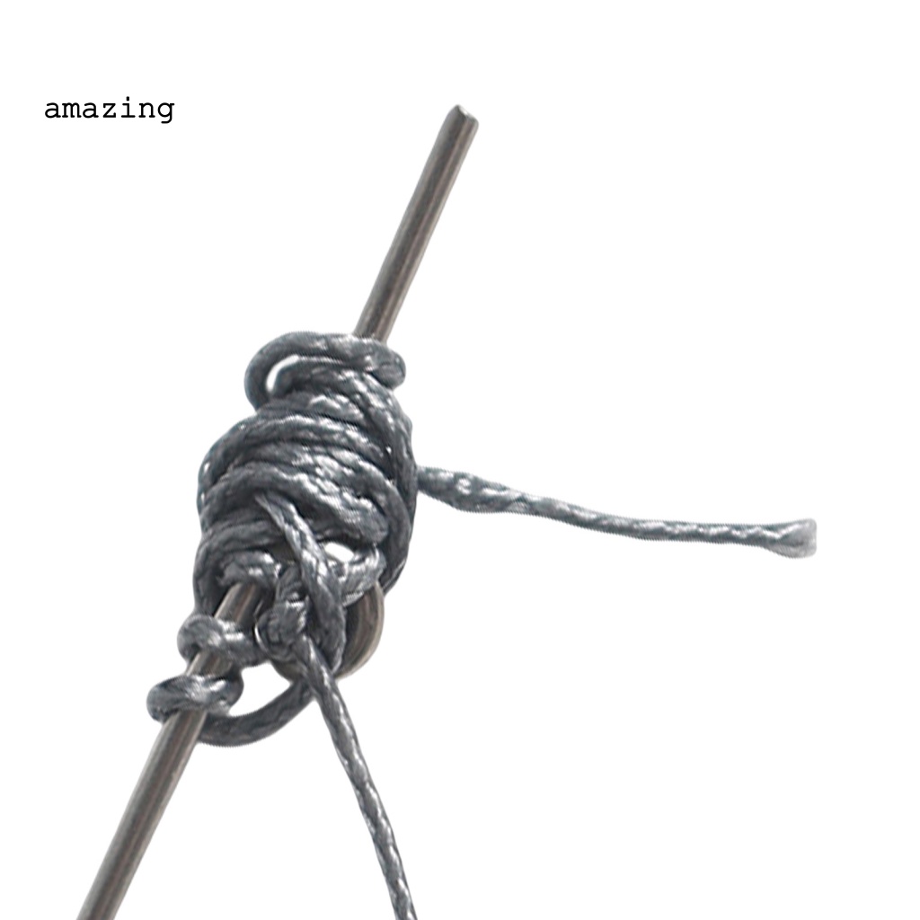 Bộ 10 Kim Câu Cá Bằng Thép Không Gỉ Bền Bỉ Tái Sử Dụng Được