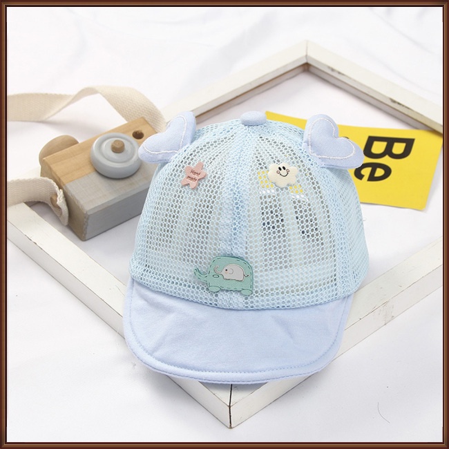 Mũ Lưỡi Trai Chống Nắng In Họa Tiết Hoạt Hình Dễ Thương Thời Trang Mùa Hè Cho Bé Trai Và Gái Từ 8-24 Tháng