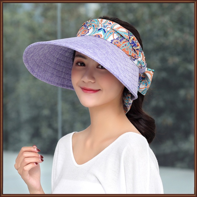 Mũ Rộng Vành Chống Tia Uv Có Thể Gập Lại Bảo Vệ Cho Nữ