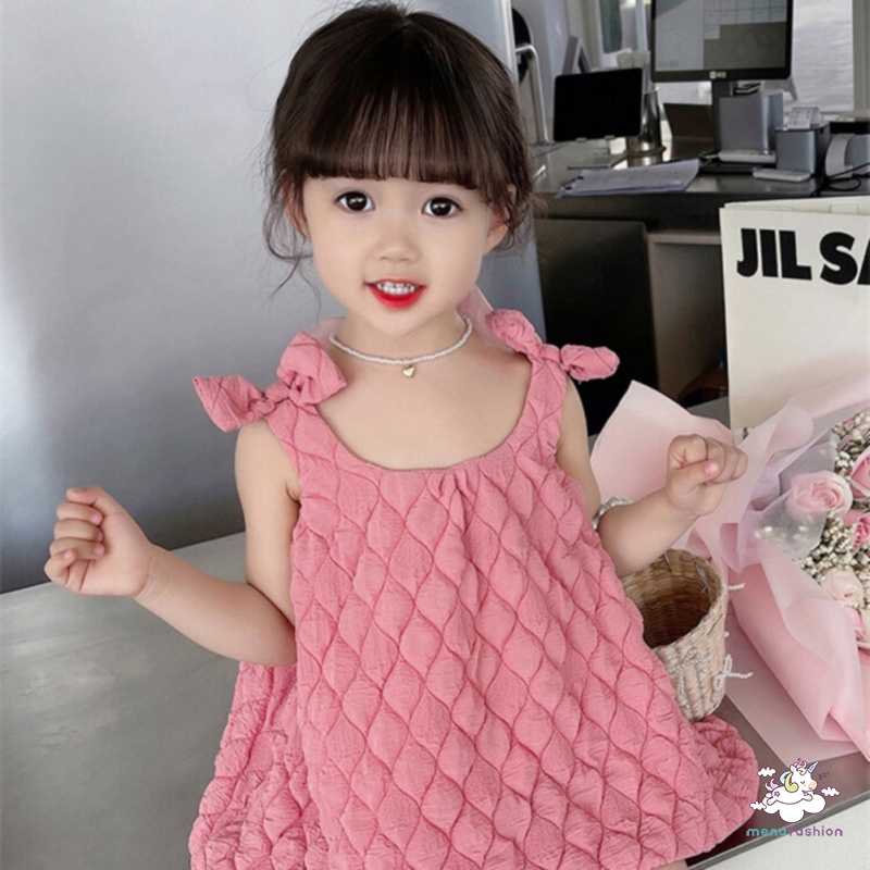 Đầm Thời Trang Phương Tây Thoáng Khí Dễ Thương Xinh Xắn Dành Cho Bé Gái