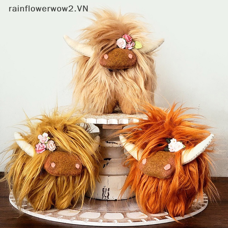 Bò Sữa Nhồi Bông Mềm Mại Trang Trí Cao Cấp
