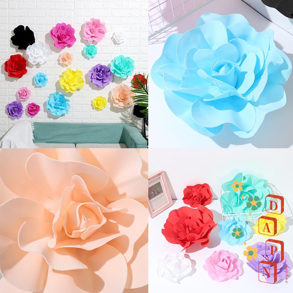 Hoa Giả Bằng Xốp PE Cỡ Lớn Nhiều Màu Sắc Dùng Trang Trí