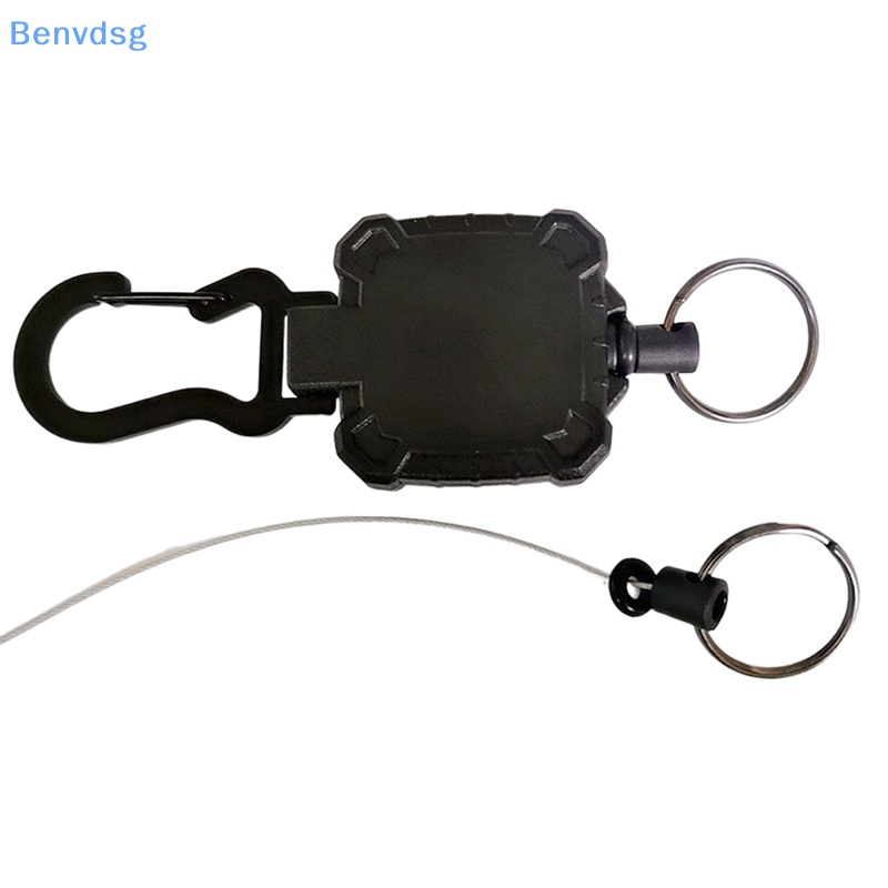 1 Móc Chìa Khóa Bằng Kim Loại Có Thể Thu Gọn Tiện Dụng