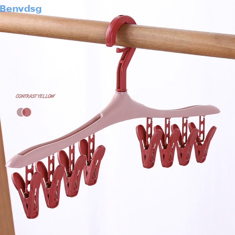 Kẹp Nhựa Phơi Quần Áo 8 Kẹp Tiện Lợi