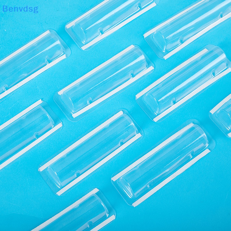 Set 10 / 50 Giá Đỡ Son Dưỡng Môi Bằng Nhựa Trong Suốt Hình Chữ Nhật