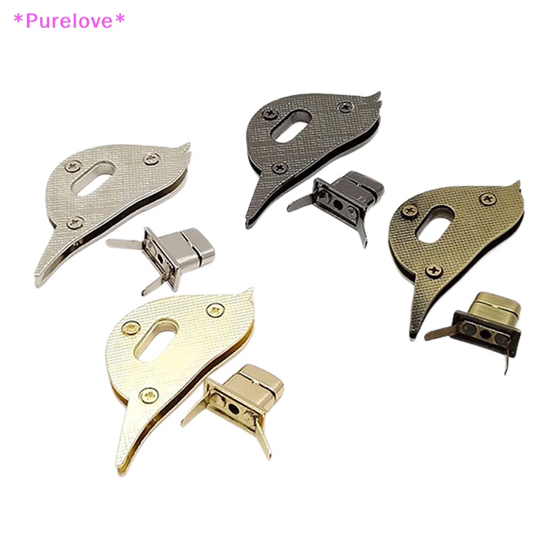 Khóa Kim Loại Hình Chú Chim Dành Cho Túi Xách Đeo Vai Mới