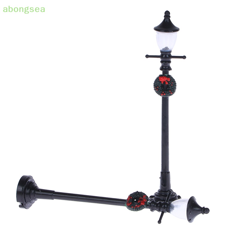 Mô Hình Đèn Đường Mini Tỉ Lệ 1 / 12 Trang Trí Nhà Búp Bê