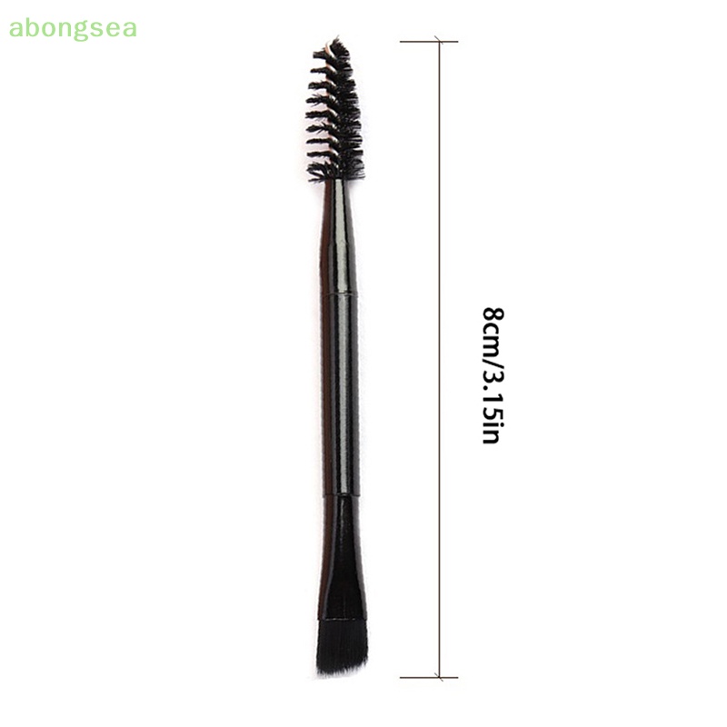 Set 10 Cọ Trang Điểm Mắt Và Lông Mày Hai Đầu abongsea