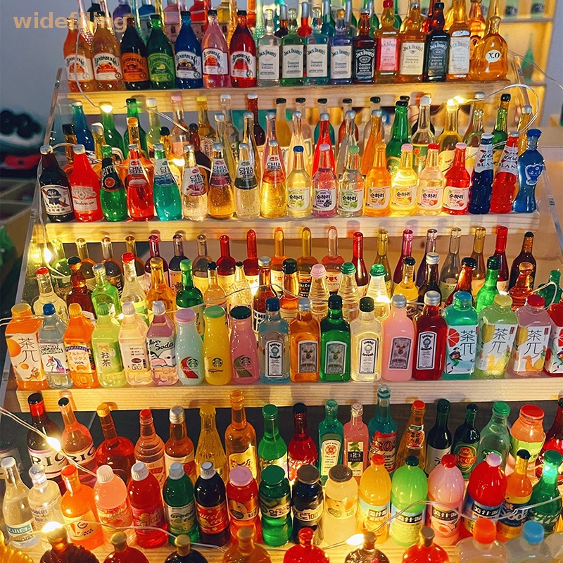 Bộ 5 Bình Nhỏ Tự Làm Đồ Trang Sức / Điện Thoại Bằng Nhựa Resin Thủ Công