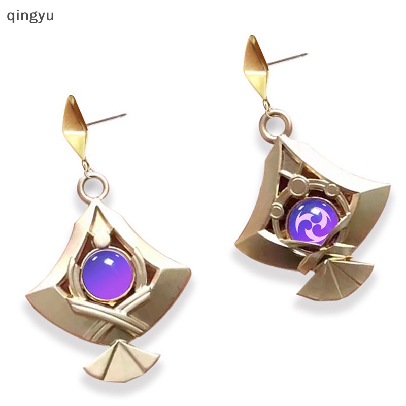 Bông Tai Xỏ Hóa Trang Nhân Vật Miko Anime GenshinImpact Miko