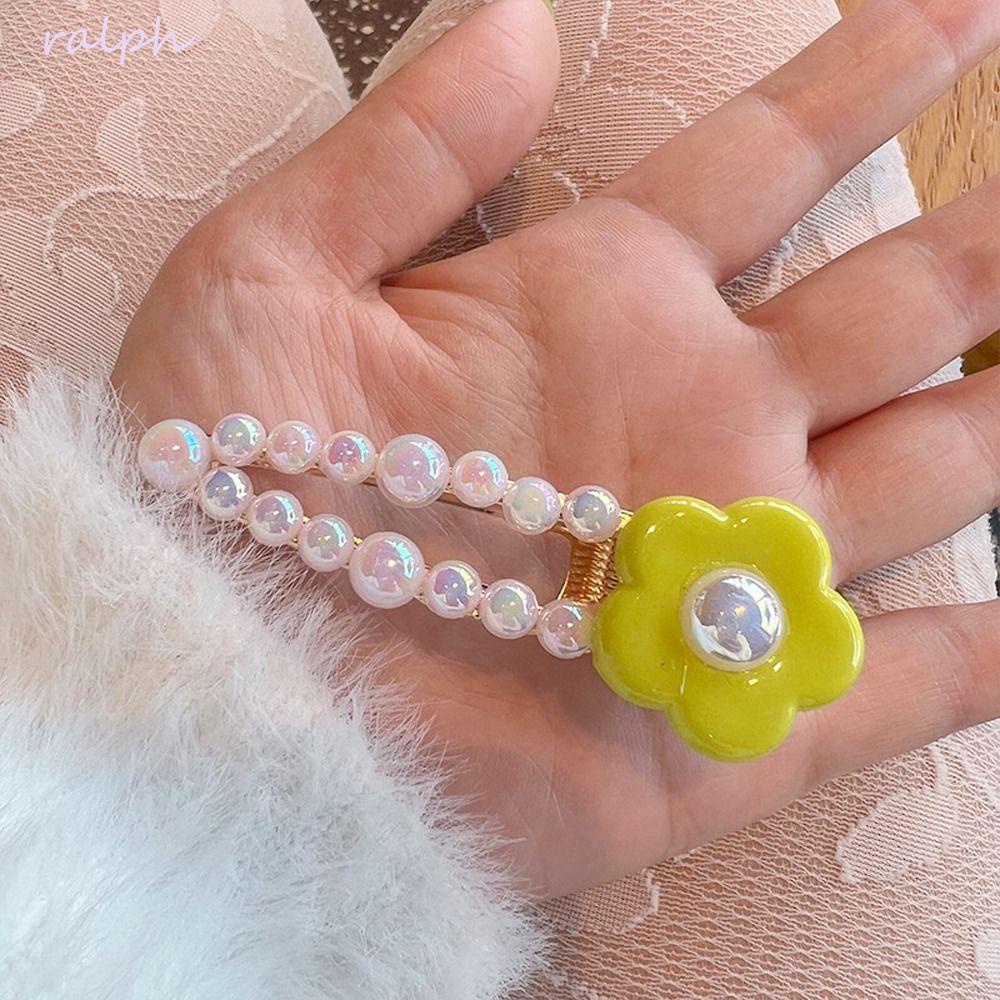 Kẹp Tóc Hình Hoa Dễ Thương Ngọt Ngào Cho Nữ