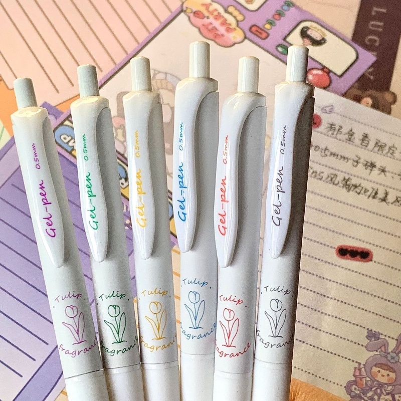 Bút Viết Mực Đen Ngòi 0.5mm Thay Thế Cho Học Sinh