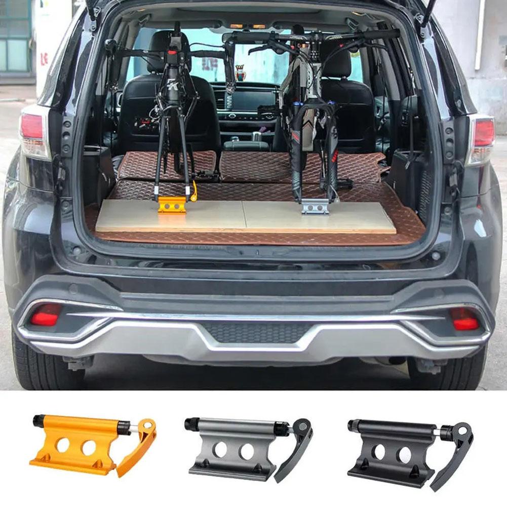 Kẹp Cố Định Phuộc Trước Xe Đạp / Hành Lý Bằng Hợp Kim Nhôm T4E0