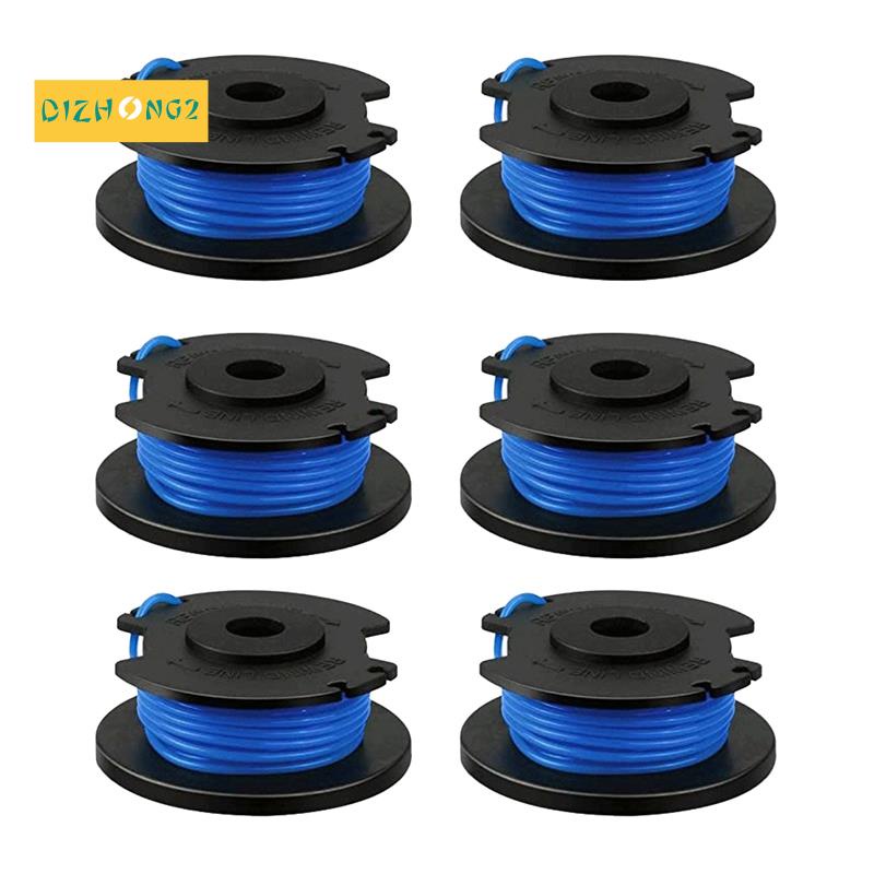 6 gói thay thế ống chỉ cho Ryobi One ” AC14RL3A 18V 24V 40V Tông đơ không dây, Weed Eater Chuỗi tự động cho ăn
