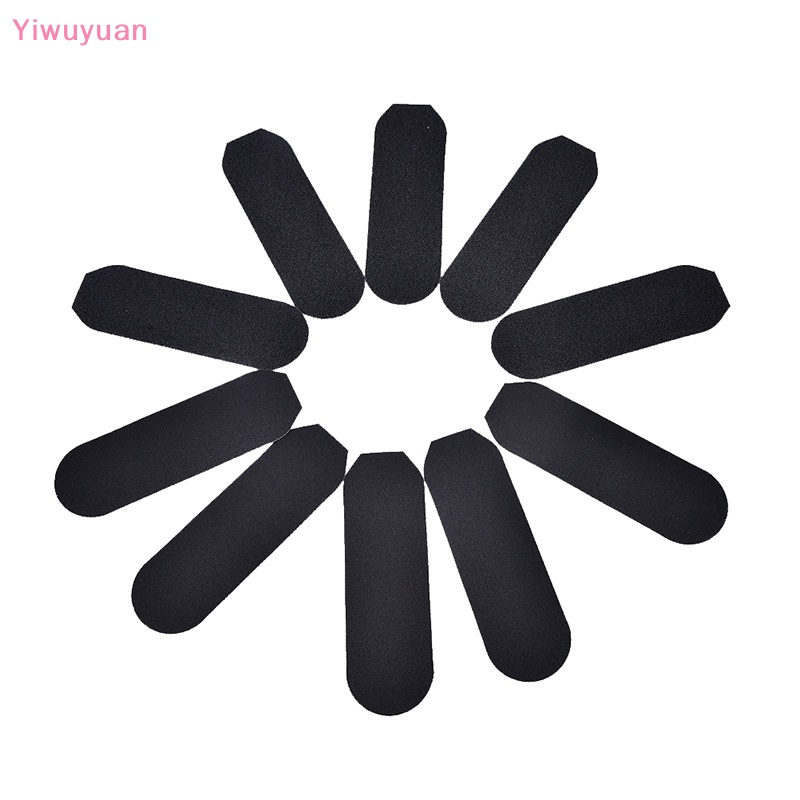 Set 10 Tờ Giấy Nhám Hai Mặt Thay Thế Bằng Thép Không Gỉ Cho Bàn Chân Rasp Mới