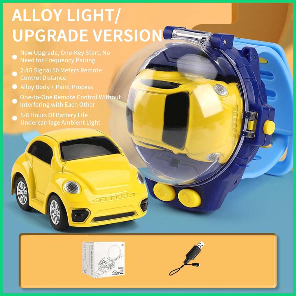 Mô Hình Xe Đua Mini Điều Khiển Từ Xa Bằng Hợp Kim 2.4GHz 50m Tỉ Lệ 1: 180