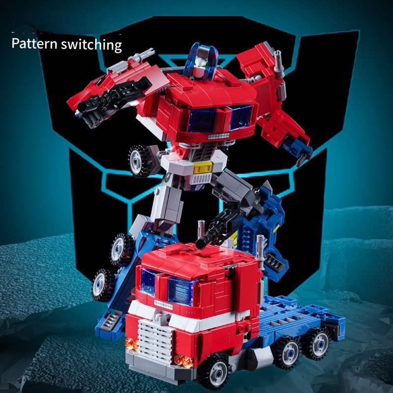 Đồ Chơi Lắp Ráp Robot Biến Hình Optimus Prime Cho Bé