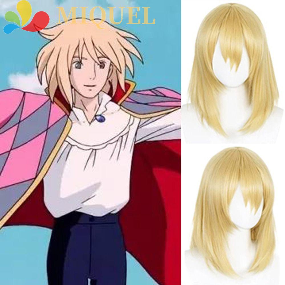 Bộ Tóc Giả Bằng Sợi Tổng Hợp Mềm Dùng Hóa Trang Lâu Đài Công Chúa Howl