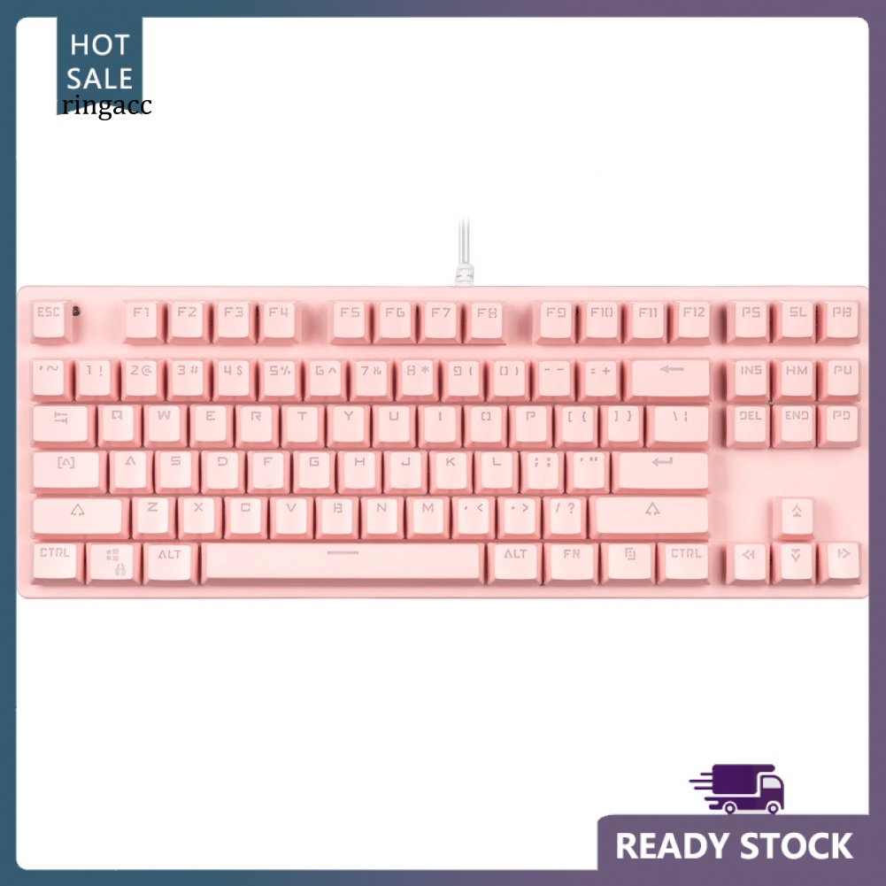 Bàn Phím Cơ Chơi Game RGA K70 Có Đèn LED Nhiều Màu Dành Cho Máy Tính Để Bàn