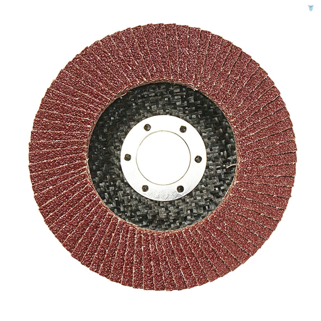 Set 20 Đĩa Mài Bằng Nhôm Oxide Tương Thích Với Máy Mài Góc 4.5 &quot;