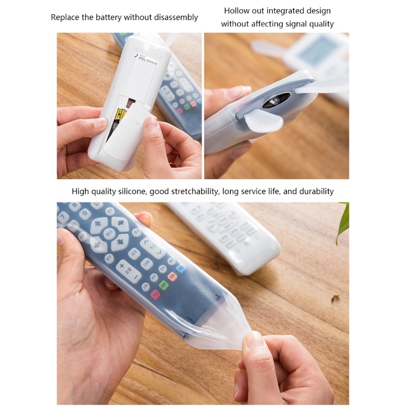 Vỏ Bọc Điều Khiển Từ Xa Bằng Silicon Hình Tai Thỏ Cho Máy Lạnh