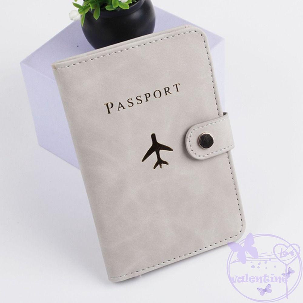 Ví Da PU Đựng Hộ Chiếu Và Thẻ ID Tiện Lợi Cho Nữ Ốp