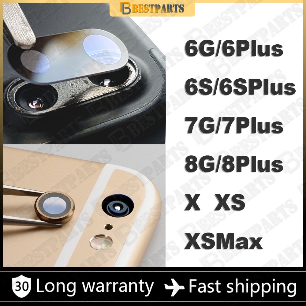 Khung Bảo Vệ Ống Kính Máy Ảnh Sau Thay Thế Chuyên Dụng Cho iPhone 6 6s 7 Plus 8 + X XS Max XR