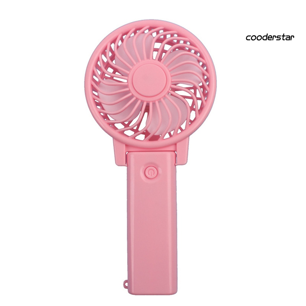 Quạt Làm Mát Cầm Tay 4 Cánh Mềm Mại Tự Nhiên Không Gây Tiếng Ồn Cỡ Nhỏ Tiện Dụng Mang Theo Du Lịch