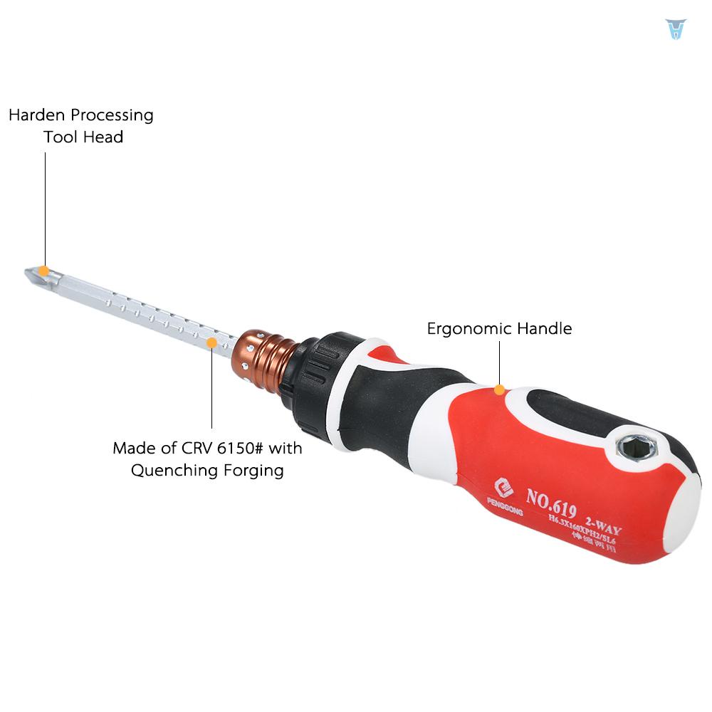 Bộ Dụng Cụ Tua Vít Yula 2 Trong 1 Chuyên Dụng