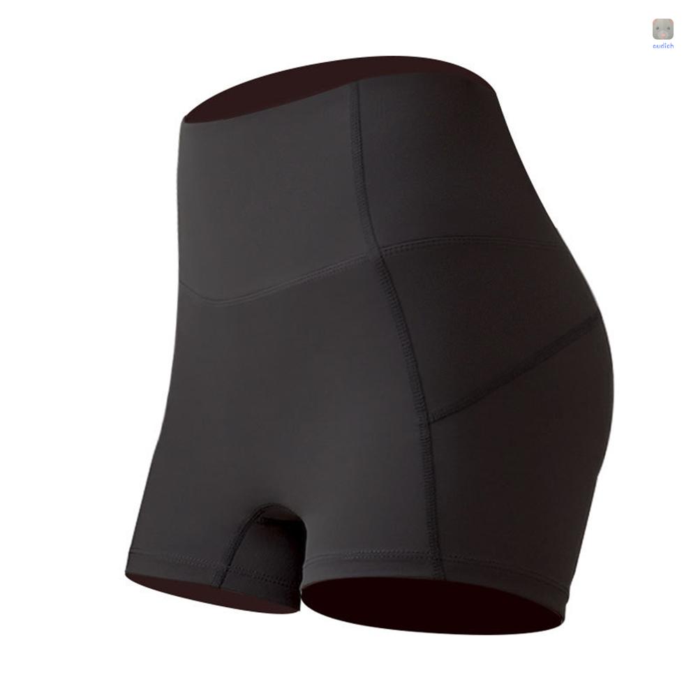 Quần Short Thể Thao Lưng Cao Không Đường May Thời Trang Cho Nữ